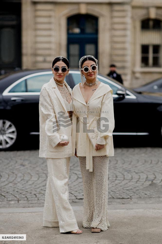 PFW - Chanel Street Style