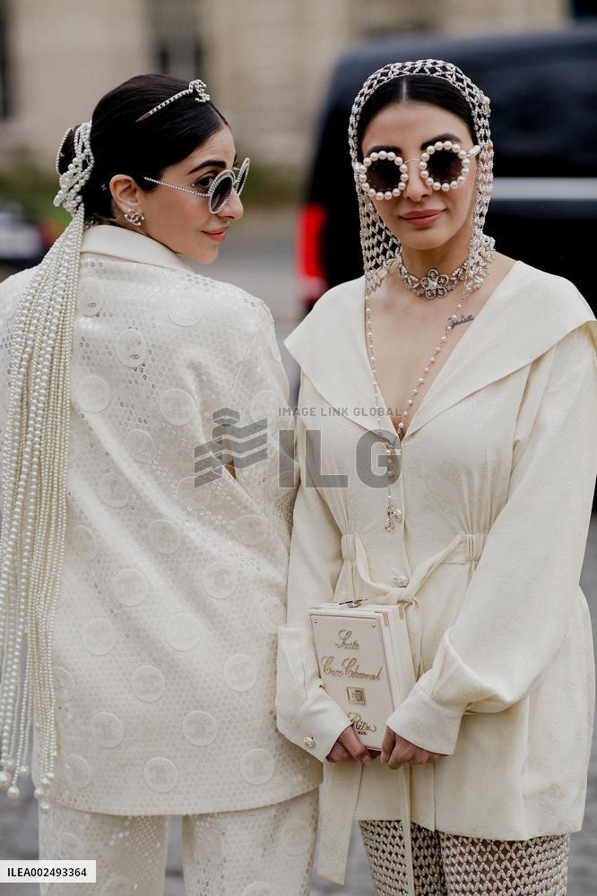 PFW - Chanel Street Style
