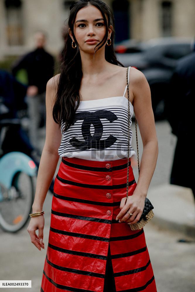PFW - Chanel Street Style