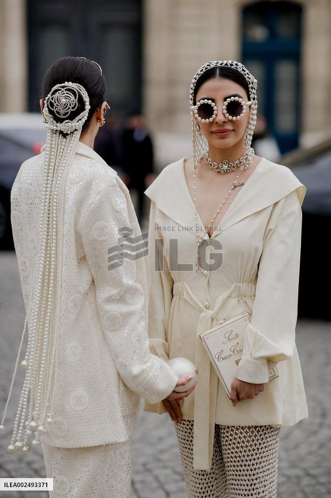PFW - Chanel Street Style