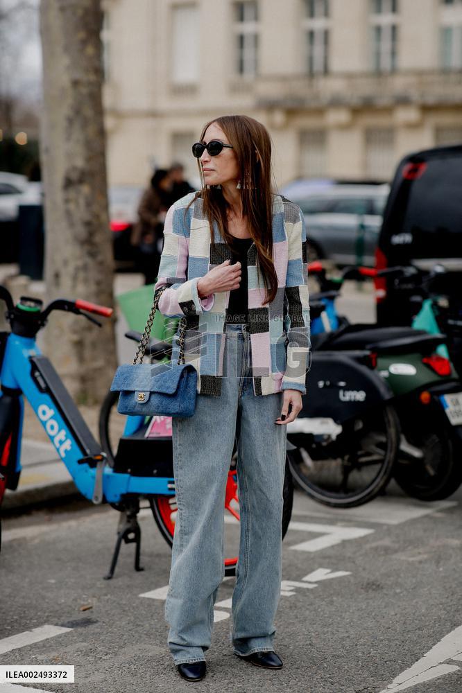 PFW - Chanel Street Style