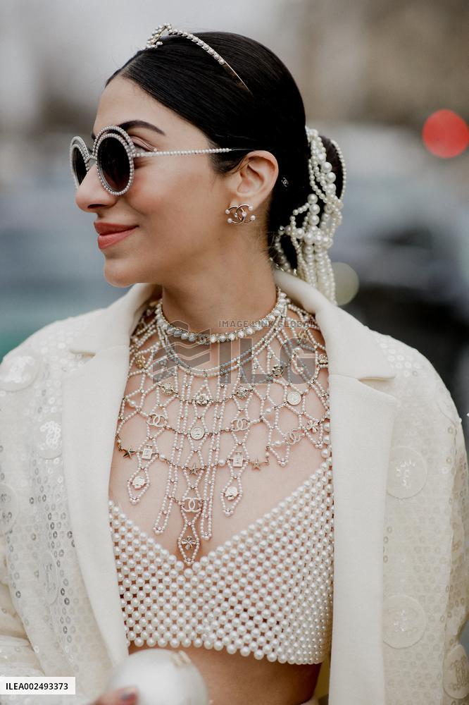PFW - Chanel Street Style