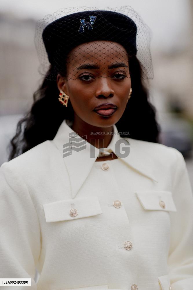 PFW - Chanel Street Style