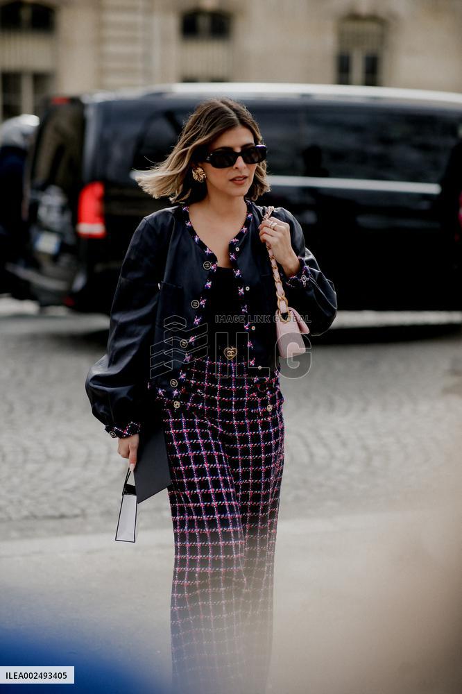 PFW - Chanel Street Style