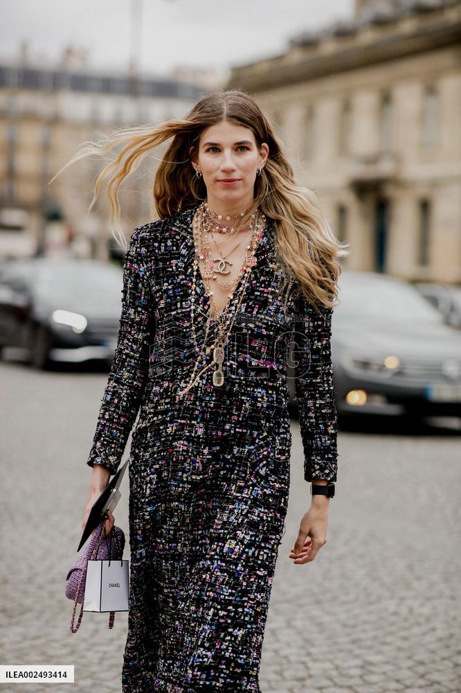 PFW - Chanel Street Style