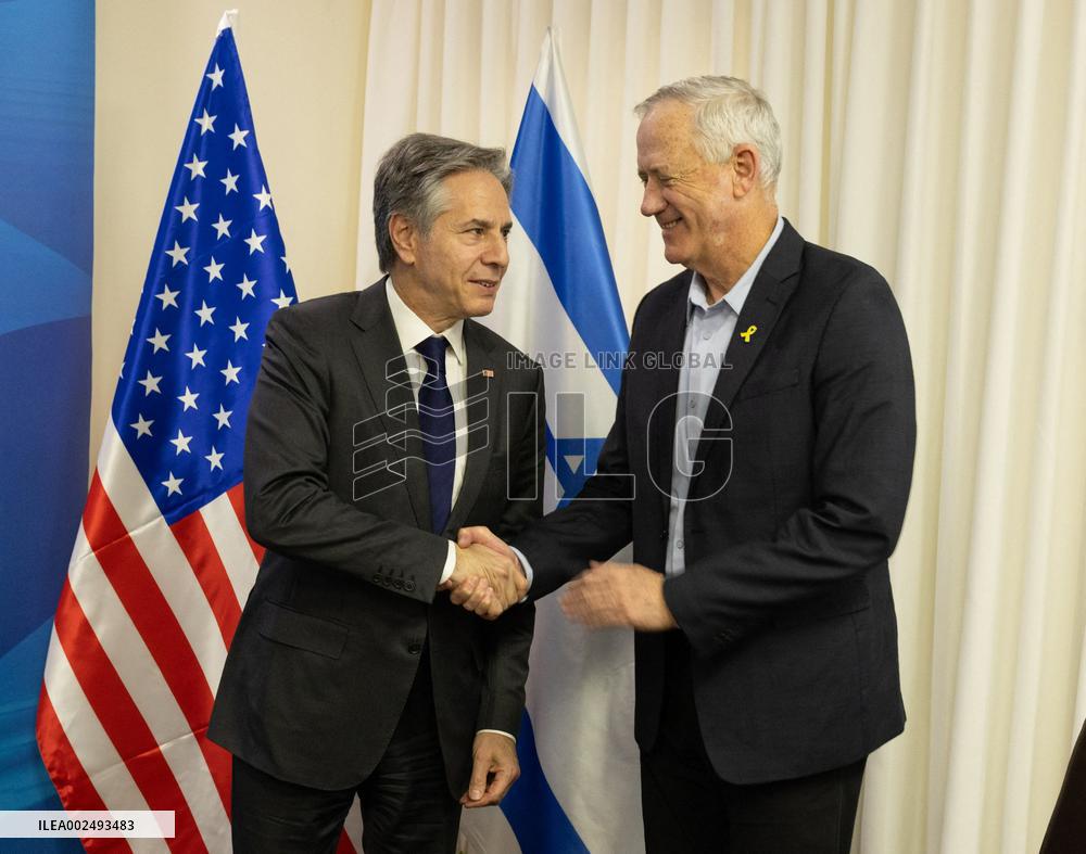 Blinken Visits Tel Aviv