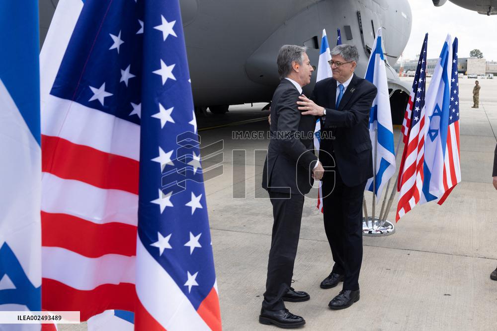 Blinken Visits Tel Aviv