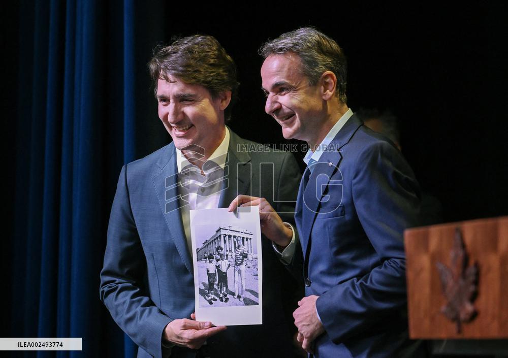 Greek PM Mitsotakis Visits Montreal