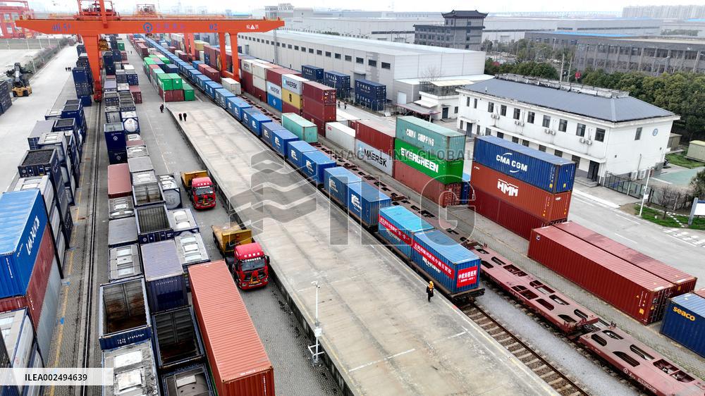 Moscow-Haian China Europe Freight Train