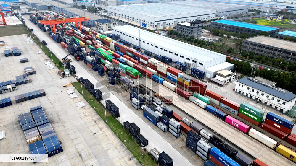 Moscow-Haian China Europe Freight Train