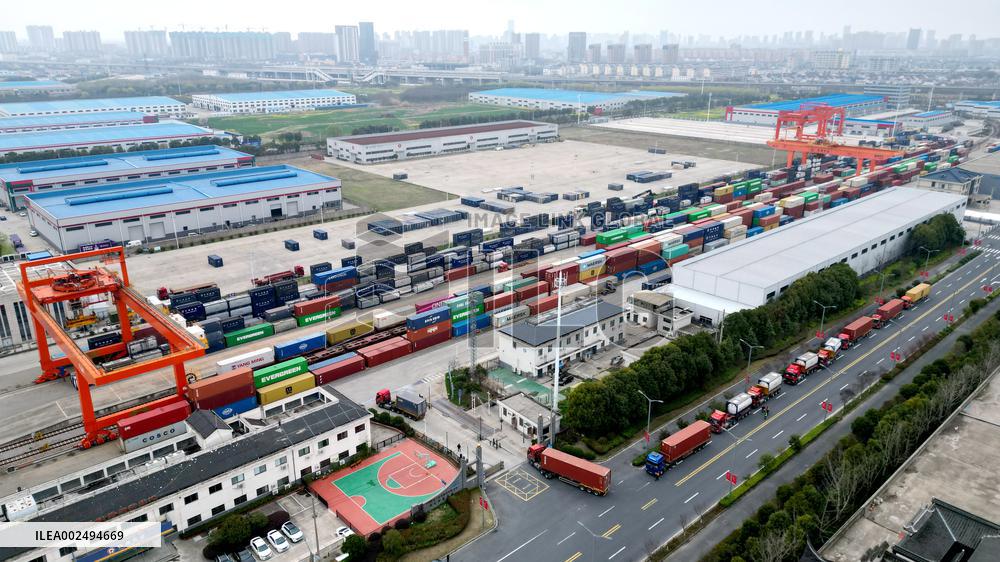 Moscow-Haian China Europe Freight Train