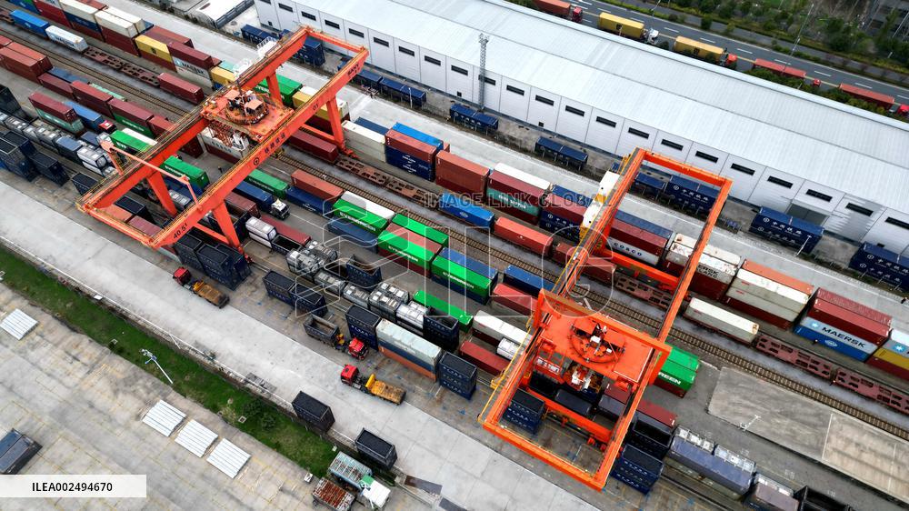 Moscow-Haian China Europe Freight Train