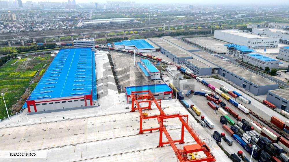 Moscow-Haian China Europe Freight Train