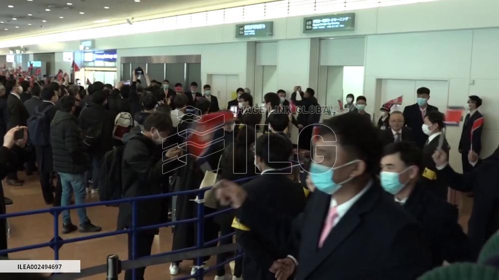 Football: N. Korea ahead of World Cup qualifier