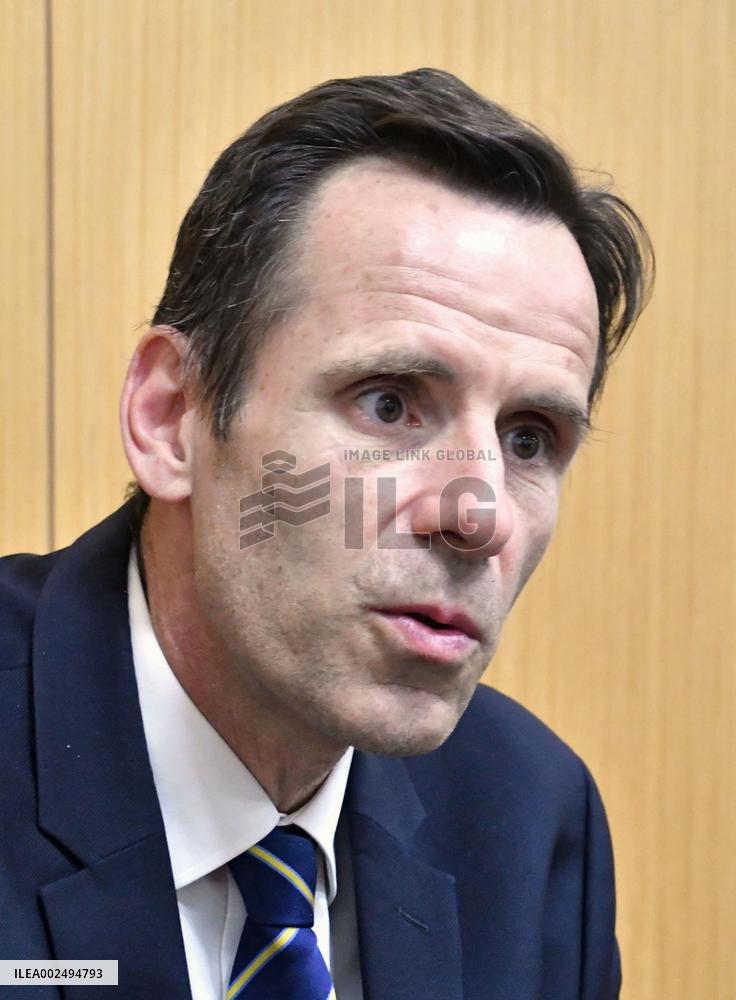 World Rowing Federation President Rolland in Tokyo