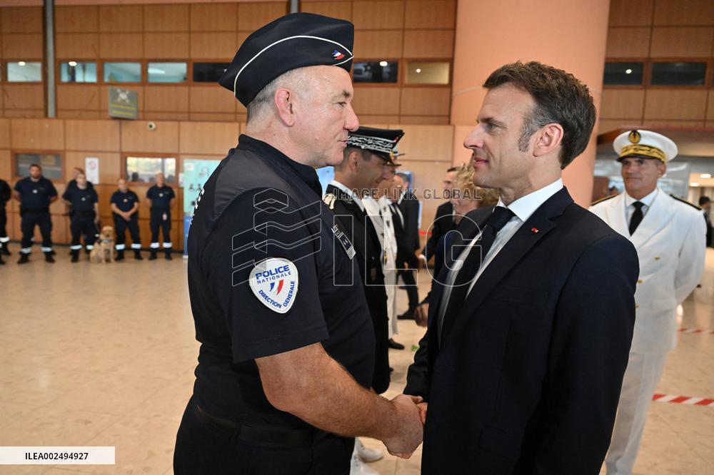 President Macron Visits French Guiana