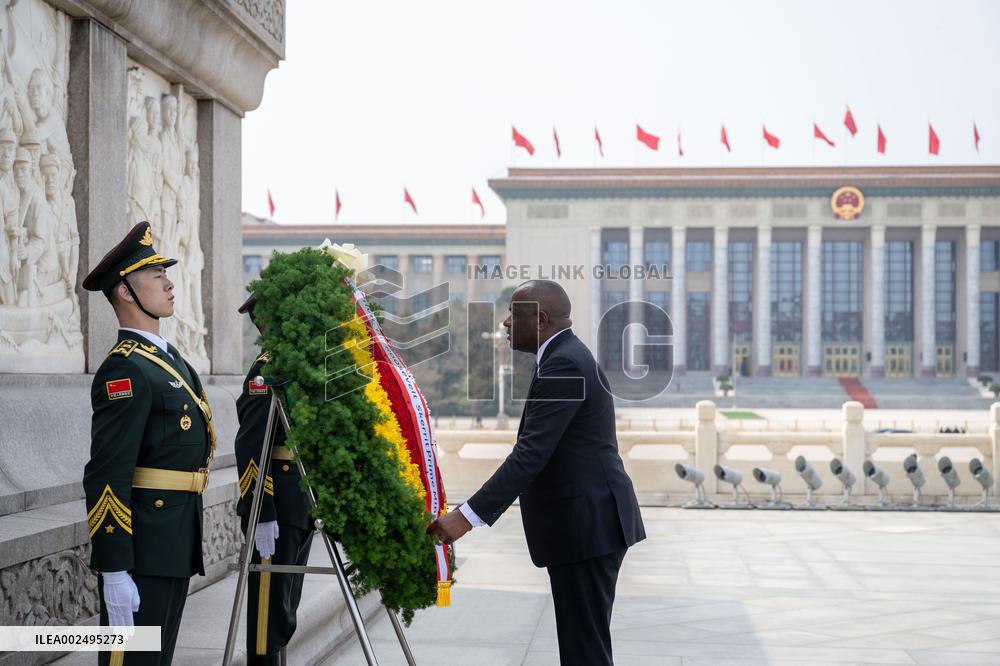 CHINA-BEIJING-DOMINICAN PM-MONUMENT-TRIBUTE (CN)