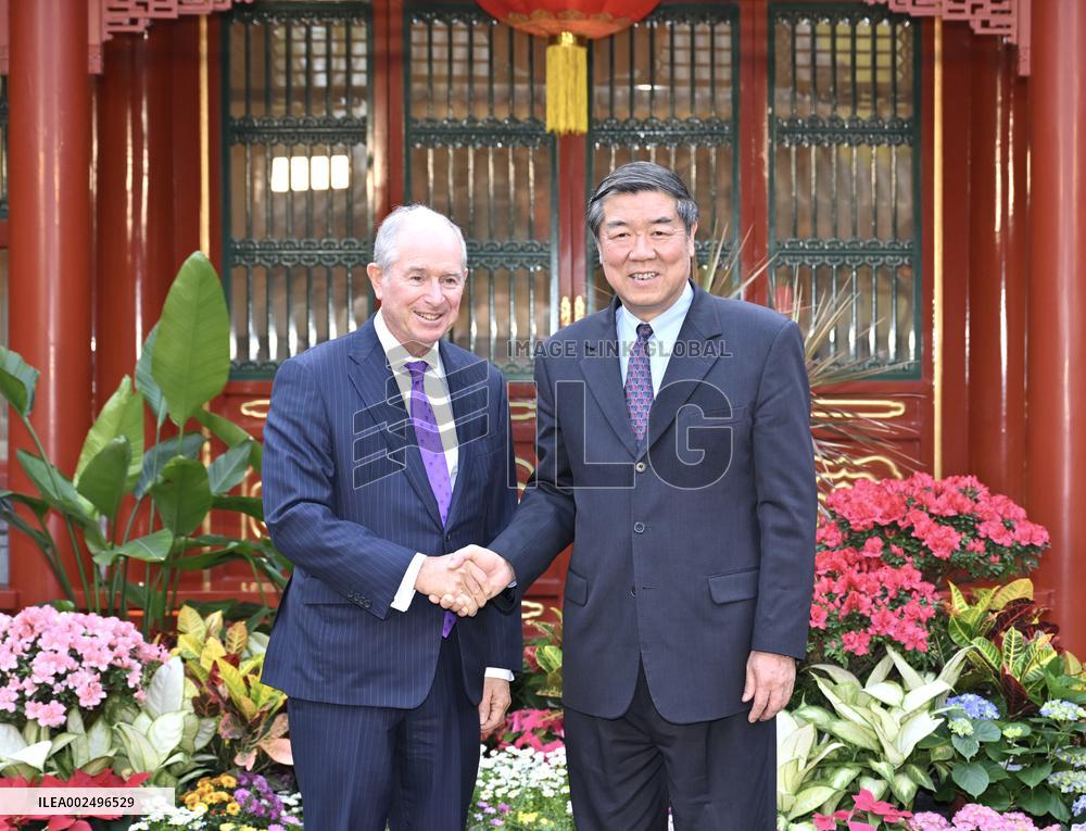 CHINA-BEIJING-HE LIFENG-BLACKSTONE GROUP-CHAIRMAN-MEETING (CN)