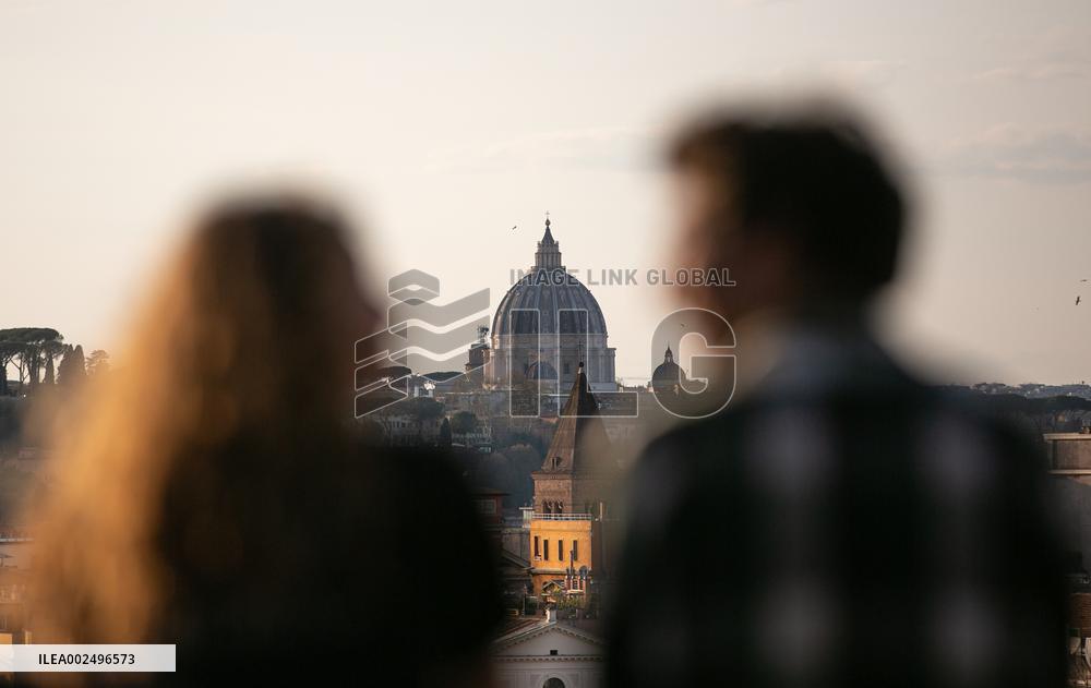 ITALY-ROME-SPRING SCENERY