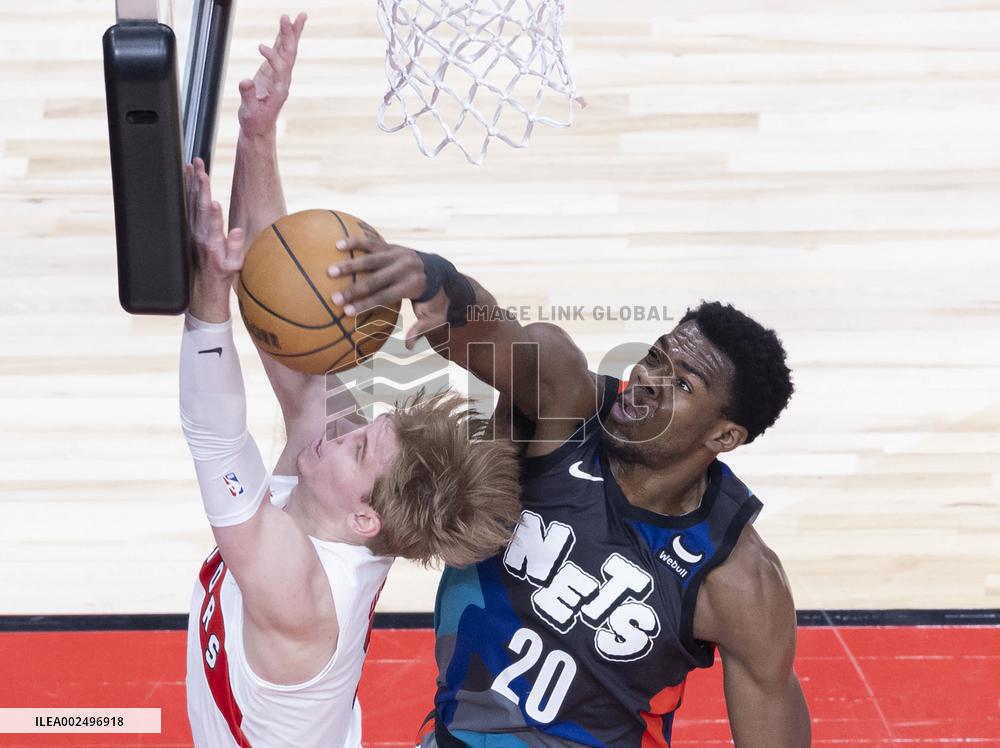 (SP)CANADA-TORONTO-BASKETBALL-NBA-NETS VS RAPTORS