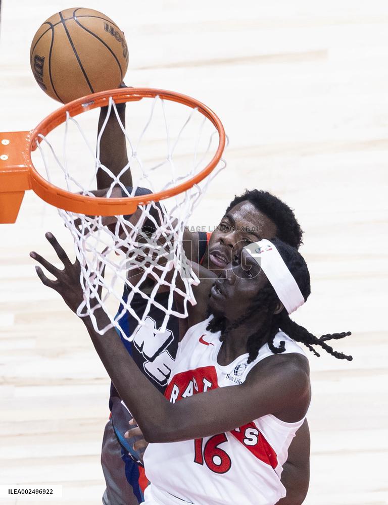 (SP)CANADA-TORONTO-BASKETBALL-NBA-NETS VS RAPTORS