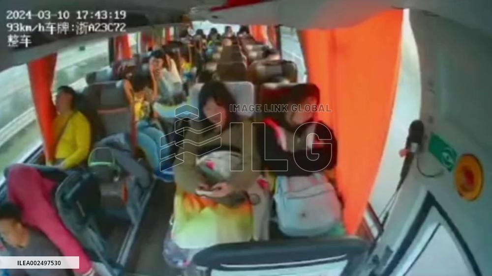 China: Mobile Charger Carried By Passenger Bursts Into Flames On Bus