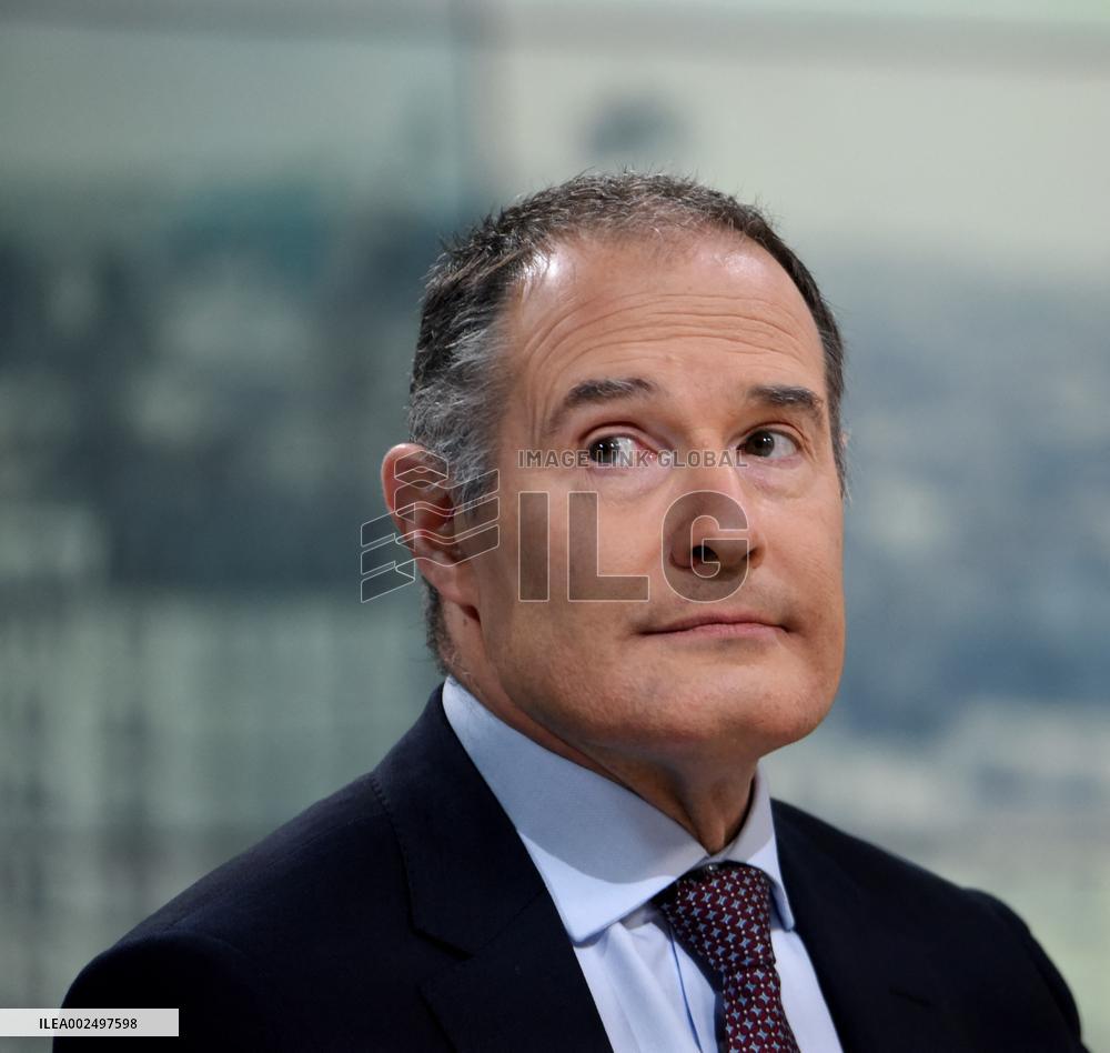 Fabrice Leggeri Appears On RMC/BFMTV - Paris