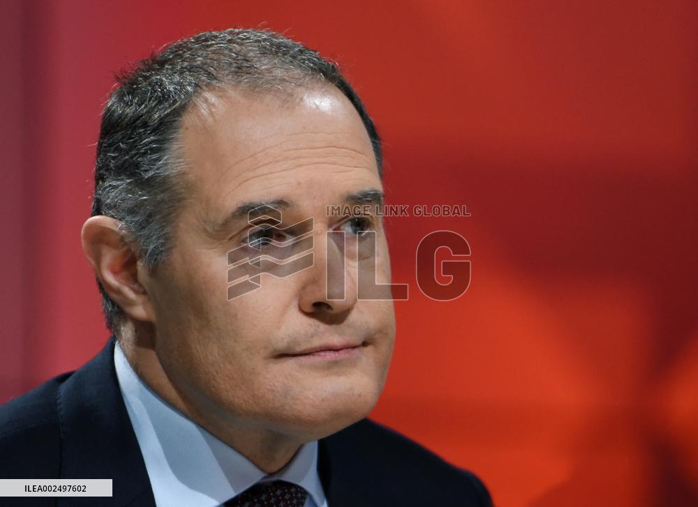 Fabrice Leggeri Appears On RMC/BFMTV - Paris