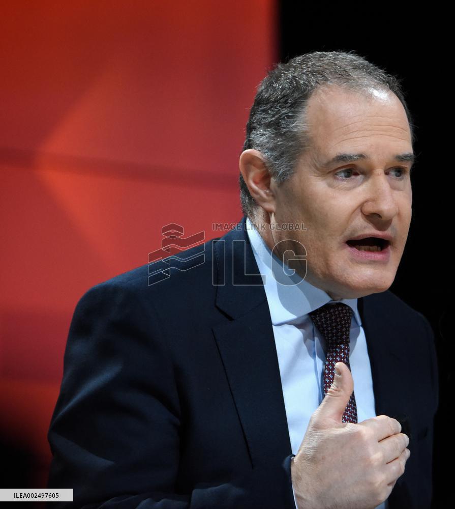 Fabrice Leggeri Appears On RMC/BFMTV - Paris