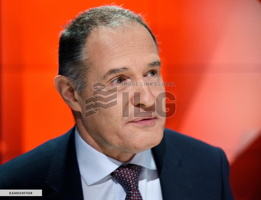 Fabrice Leggeri Appears On RMC/BFMTV - Paris