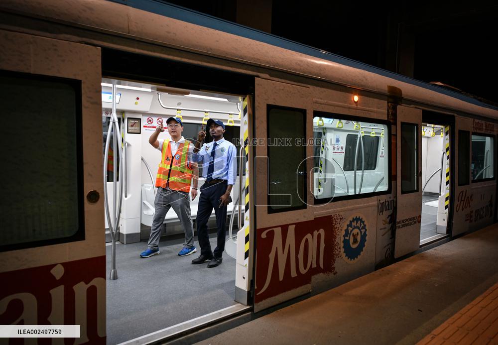 NIGERIA-LAGOS-CHINESE-BUILT LIGHT RAIL PROJECT (CN)