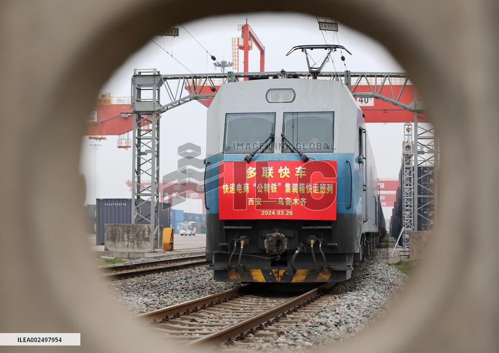 CHINA-SHAANXI-XI'AN-URUMQI-E-COMMERCE-FREIGHT TRAIN SERVICE (CN)
