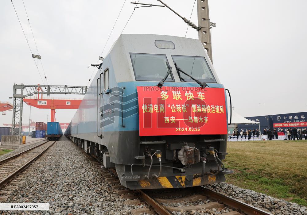 CHINA-SHAANXI-XI'AN-URUMQI-E-COMMERCE-FREIGHT TRAIN SERVICE (CN)