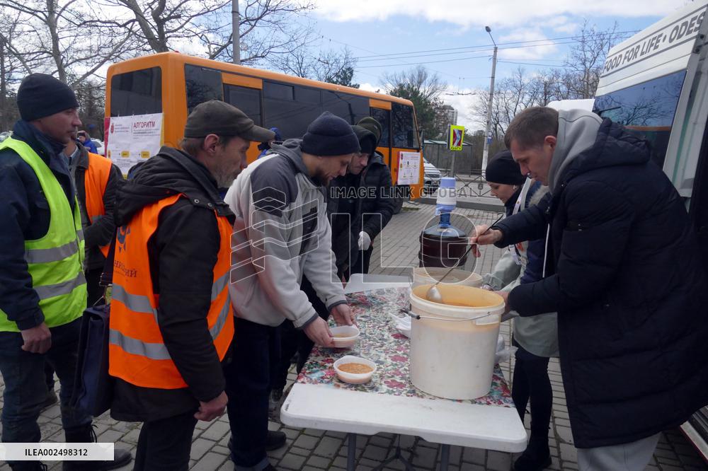 Response to Russian missile strike on Odesa