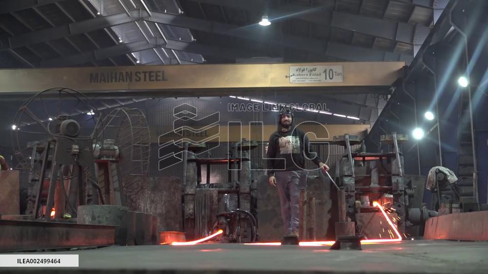 Iron-smelting plant opened in Kabul