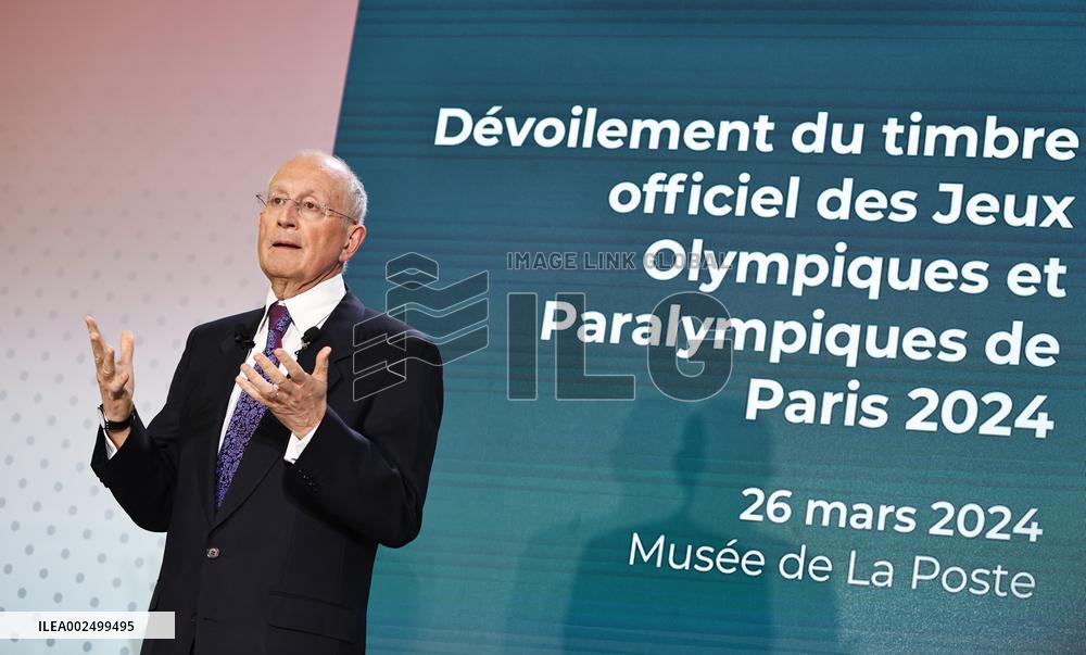 (SP)FRANCE-PARIS-OLYMPICS-OFFICIAL STAMP