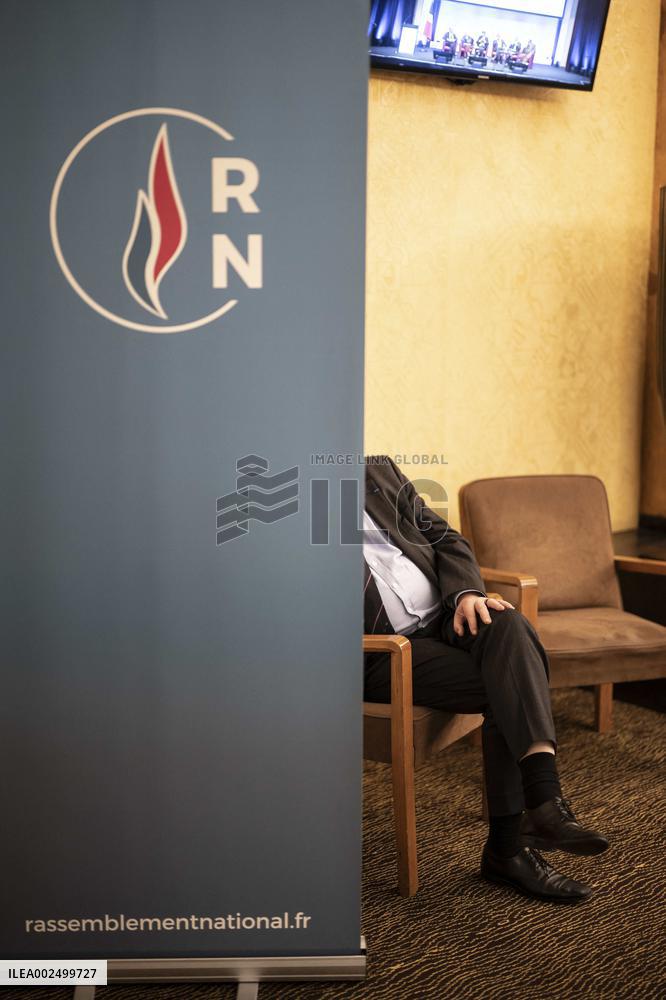 Rassemblement National Campaign Meeting - Paris