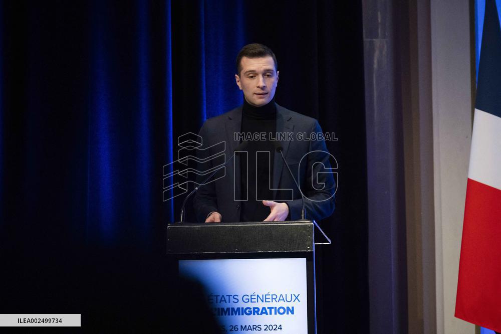 Rassemblement National Campaign Meeting - Paris