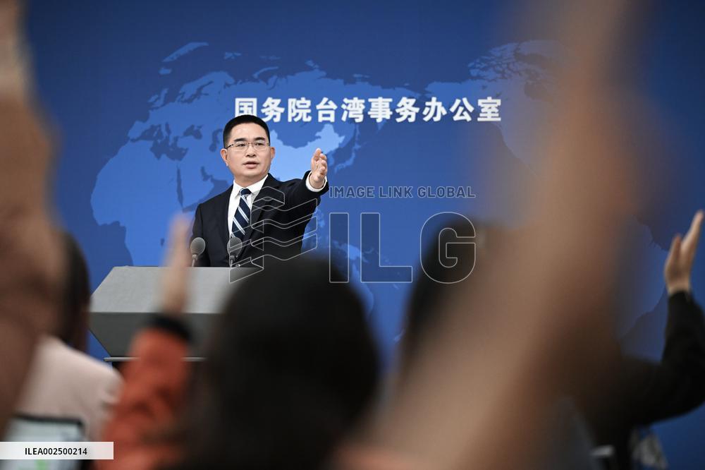 CHINA-BEIJING-STATE COUNCIL-TAIWAN AFFAIRS-PRESS CONFERENCE (CN)