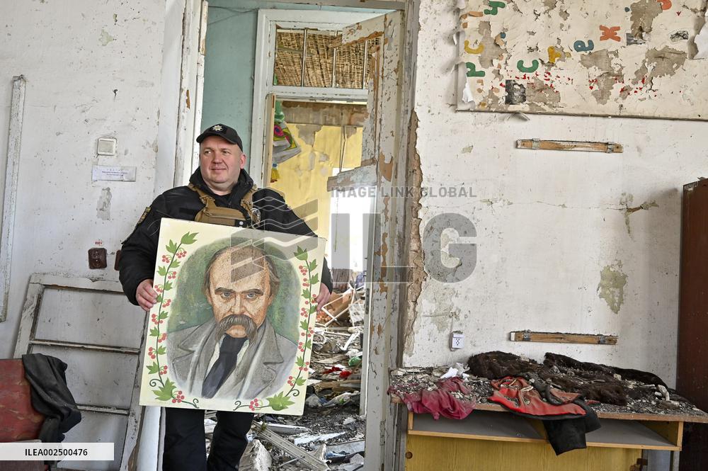 Frontline Orikhiv in Zaporizhzhia region
