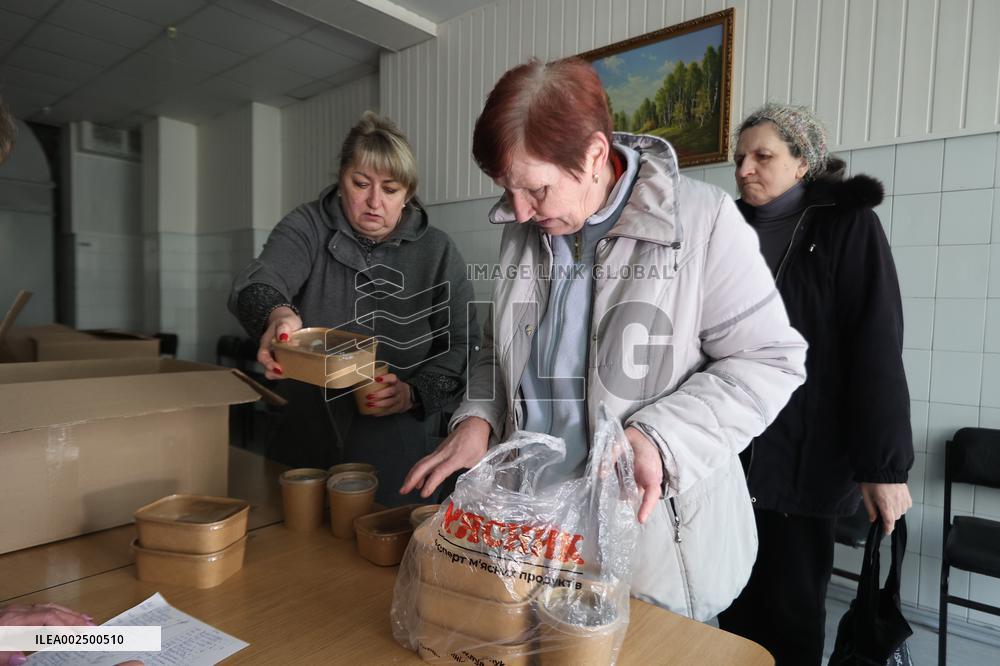 Food Train in Kharkiv affected by power outages