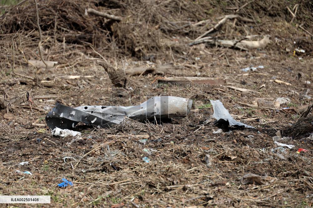 Botanical garden affected by Russian shelling in Odesa