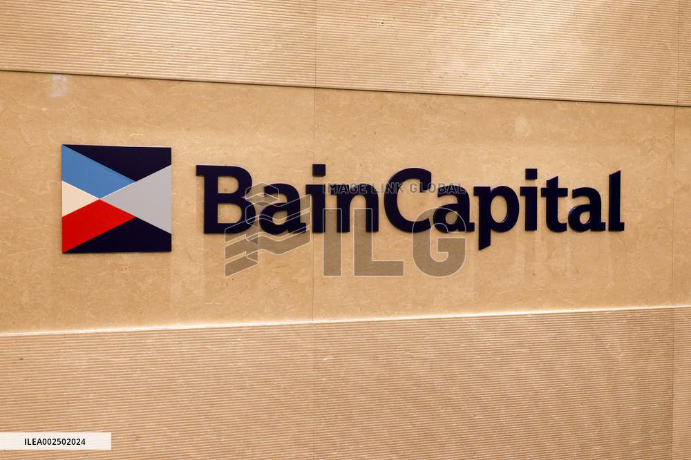 Bain Capital signage and logo