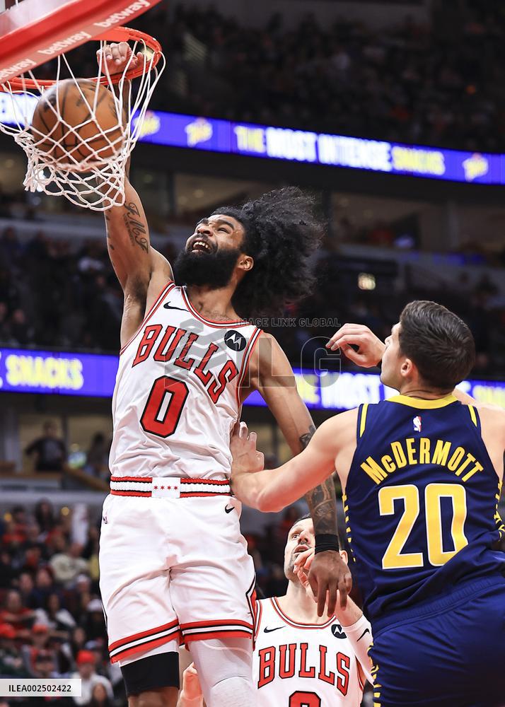 (SP)U.S.-CHICAGO-BASKETBALL-NBA-PACERS VS BULLS