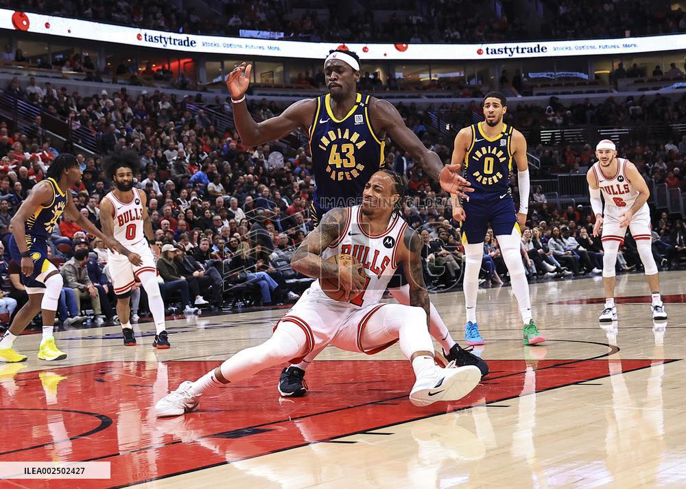 (SP)U.S.-CHICAGO-BASKETBALL-NBA-PACERS VS BULLS