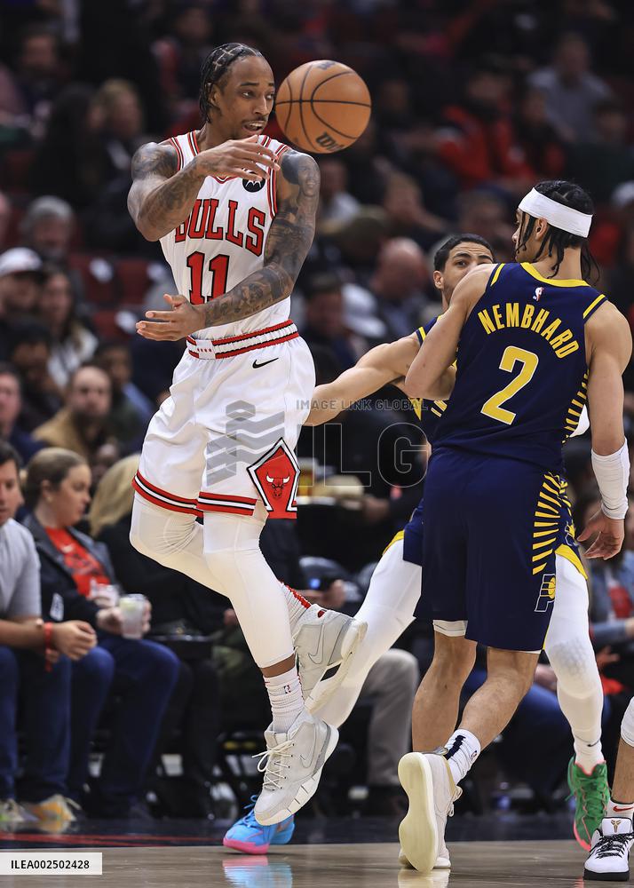 (SP)U.S.-CHICAGO-BASKETBALL-NBA-PACERS VS BULLS