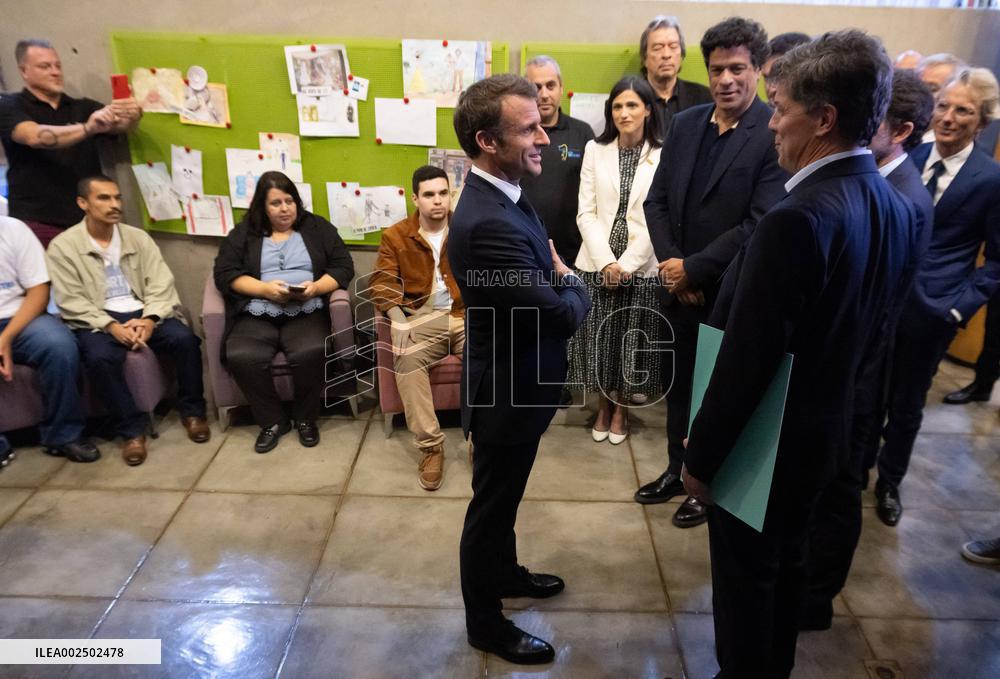 President President Macron Visit Brazil - Day 2