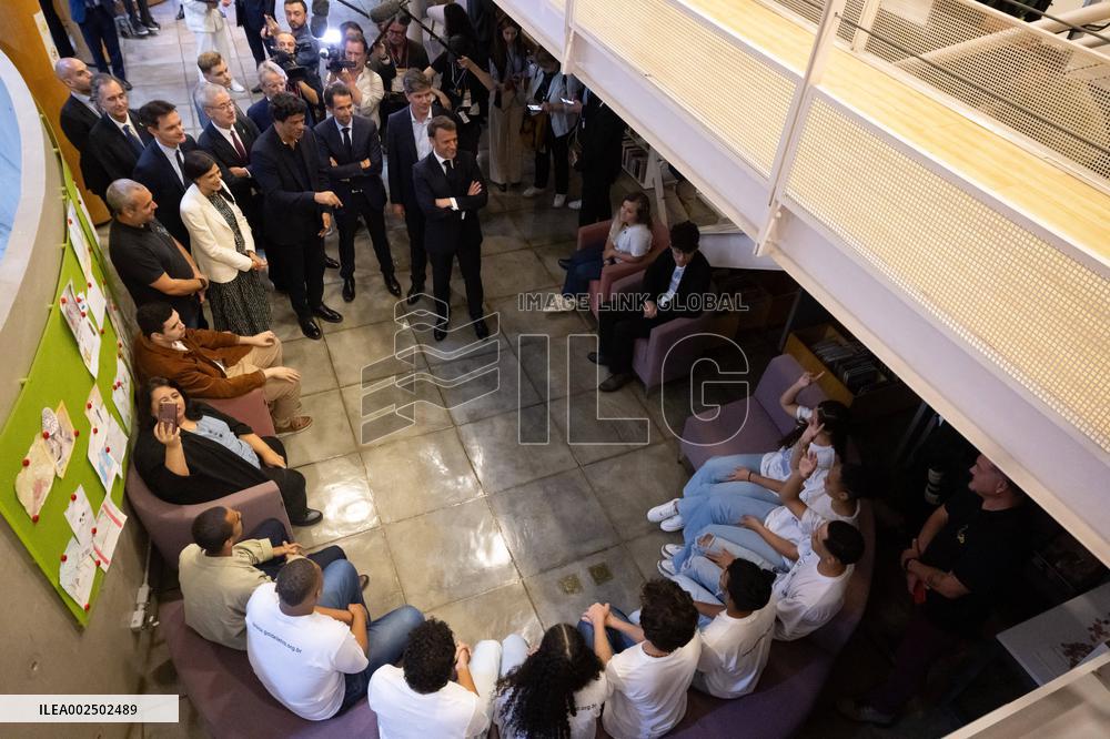 President President Macron Visit Brazil - Day 2