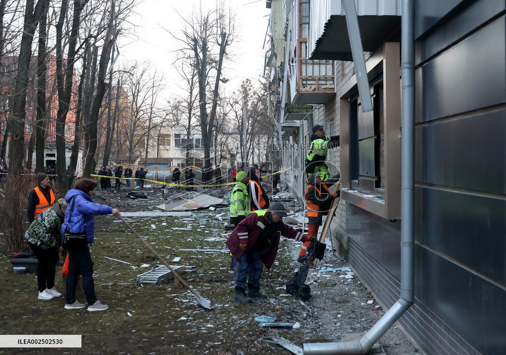 Russian troops strike Kharkiv with modernized ammunition
