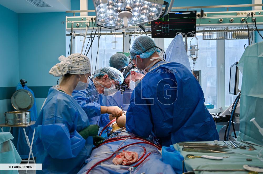 Ferrazzi method open heart surgery first ever performed in Lviv